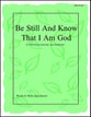 Be Still and Know That I Am God SAB choral sheet music cover